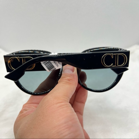 Dior Sunglasses New Authentic Christian Dior Classic Black Sunglasses - Picture 5 of 7